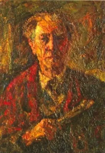 Autoportret, by Rudolf Schweitzer-Cumpăna