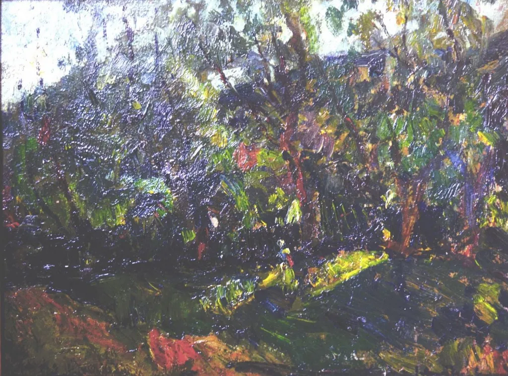 Crâng înverzit, by Rudolf Schweitzer-Cumpăna, 1942