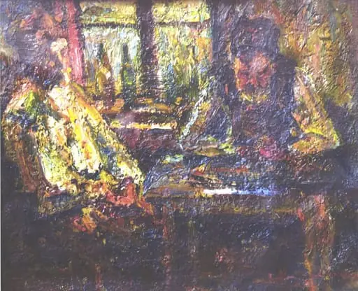 La masă, by Rudolf Schweitzer-Cumpăna