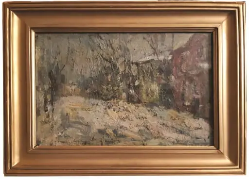 Peisaj de iarnă, by Rudolf Schweitzer-Cumpăna