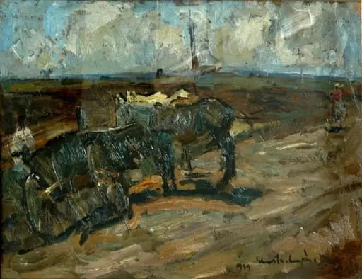 Peisaj rural, by Rudolf Schweitzer-Cumpăna