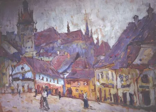 Sighișoara, by Rudolf Schweitzer-Cumpăna