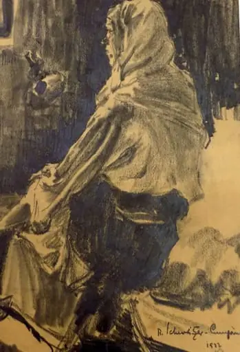 Țărancă, by Rudolf Schweitzer-Cumpăna
