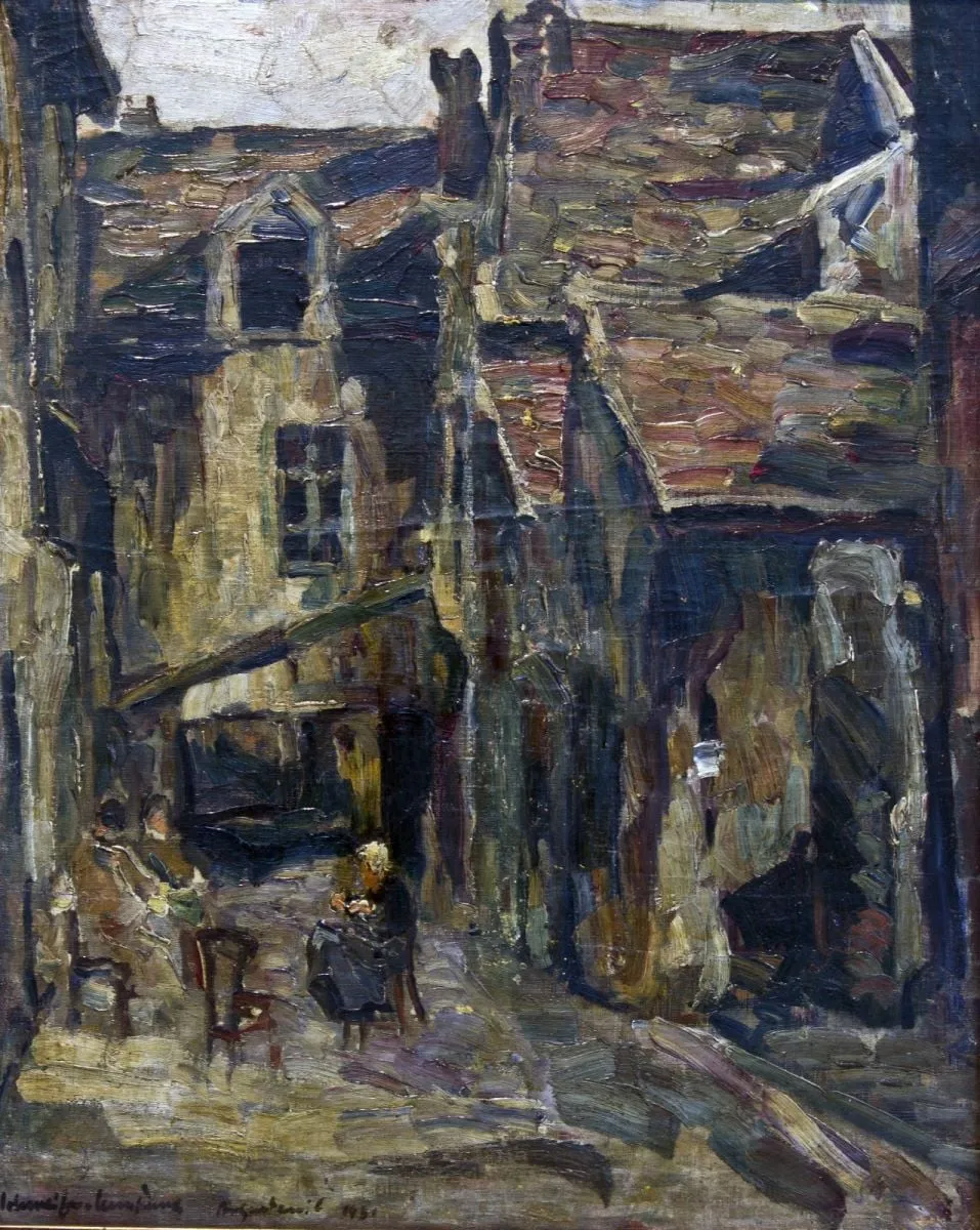 Vedere din Argenteuil, by Rudolf Schweitzer-Cumpăna, 1931