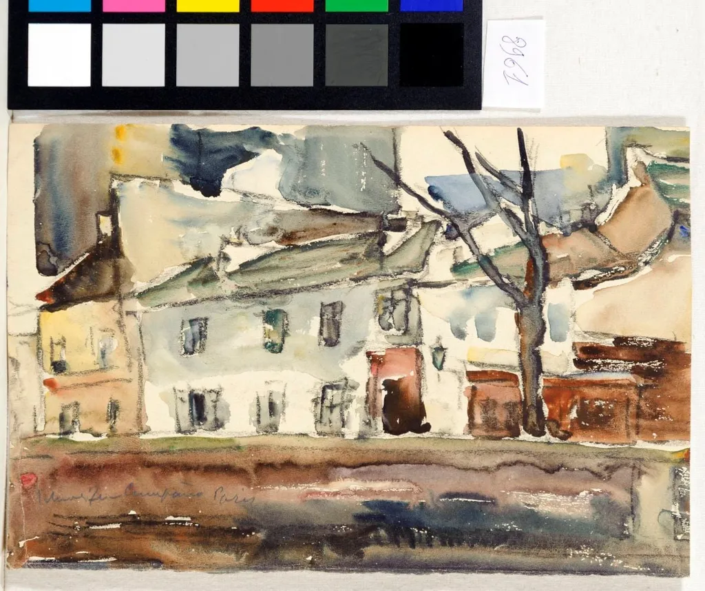 Vedere din Paris, by Rudolf Schweitzer-Cumpăna, unspecified, 1931