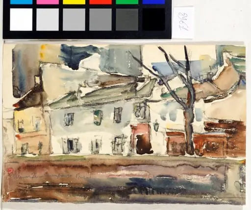Vedere din Paris, by Rudolf Schweitzer-Cumpăna