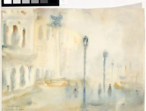 Veneția în ceață, by Rudolf Schweitzer-Cumpăna