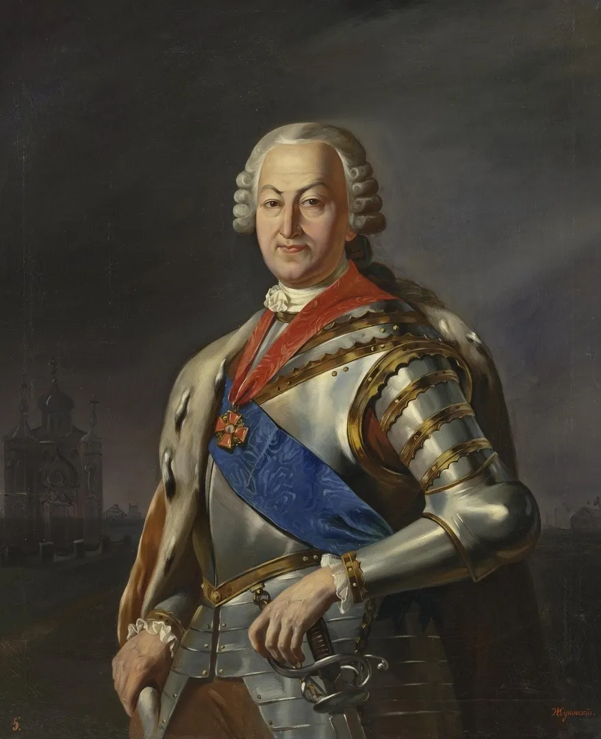Portrait of Mikhail Golitsyn, by Rudolf Zhukovsky, oil, 1845