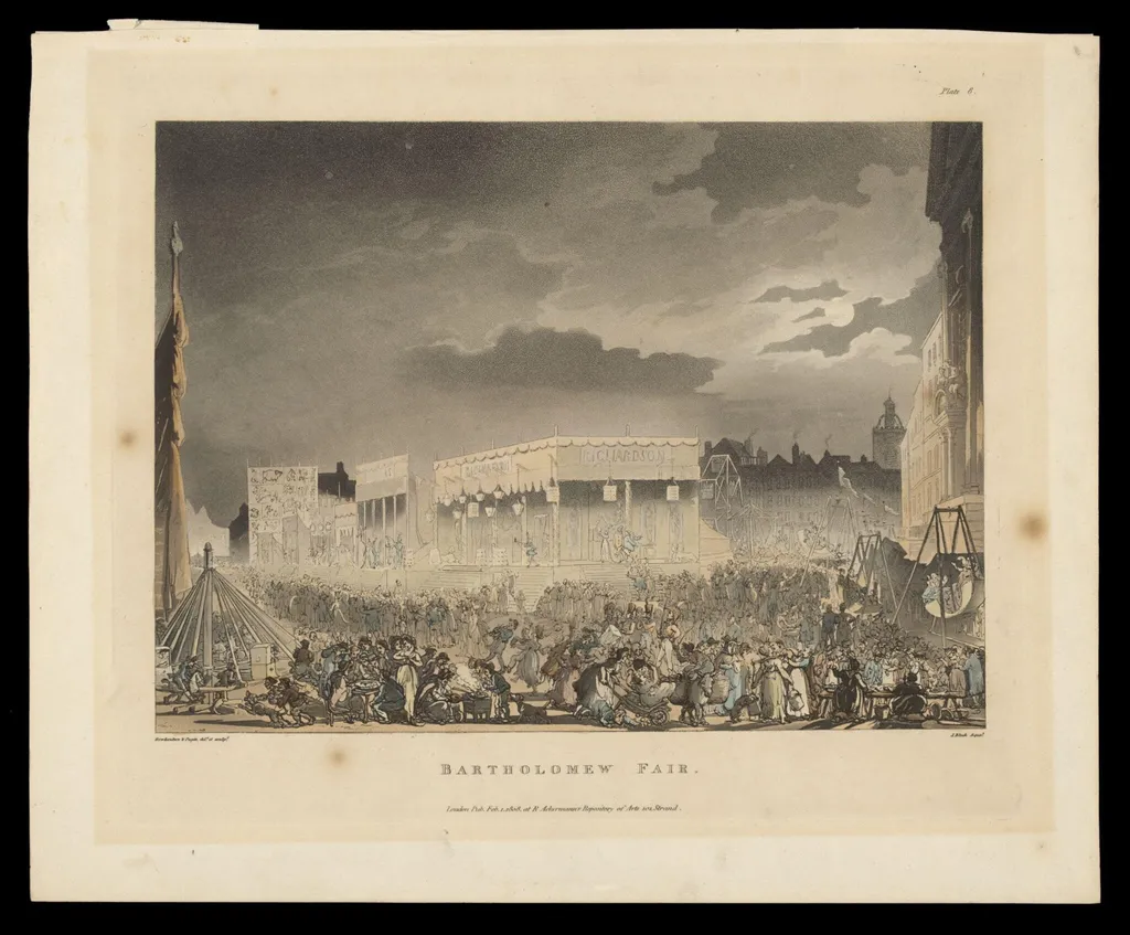 H Beard Print Collection, by Rudolph Ackermann, 1