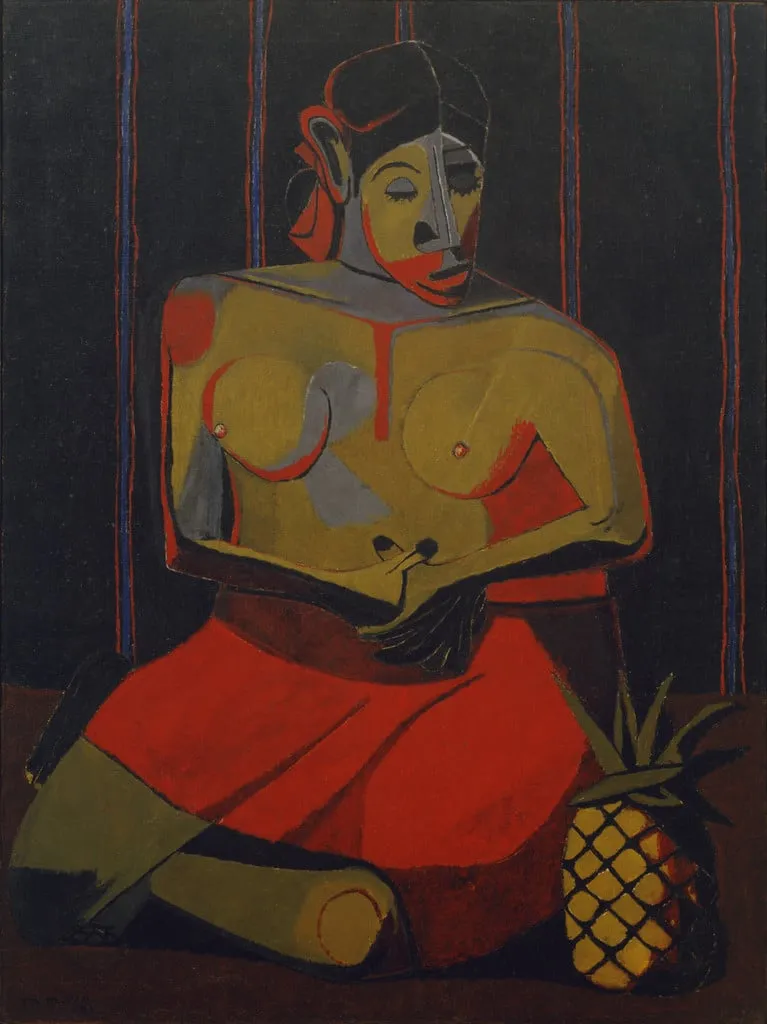 Untitled, by Rufino Tamayo, oil, 1941