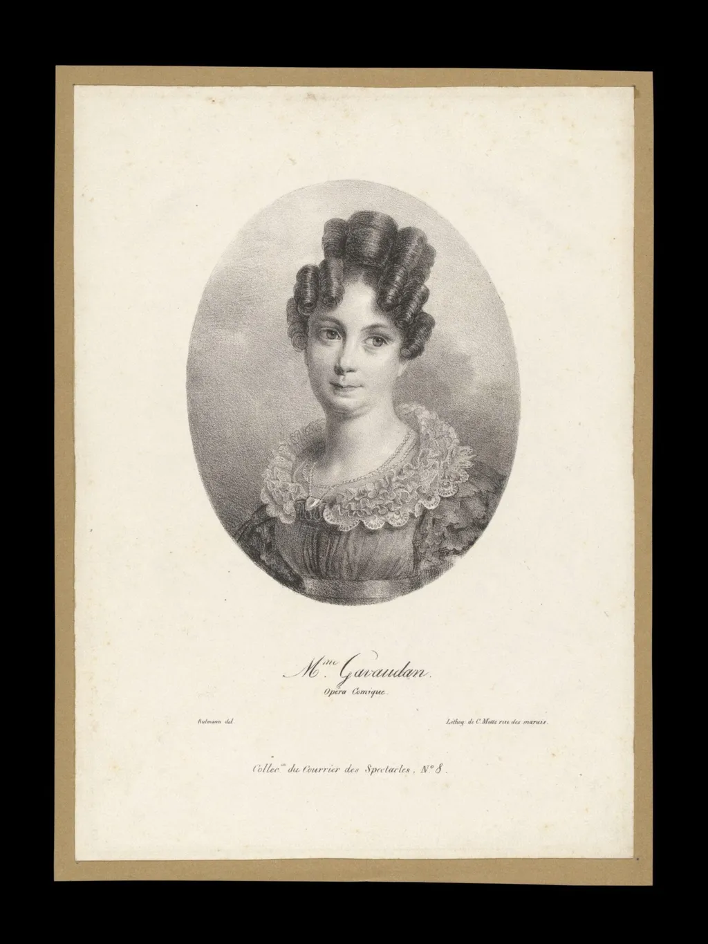 H Beard Print Collection, by Rulmann, 1850