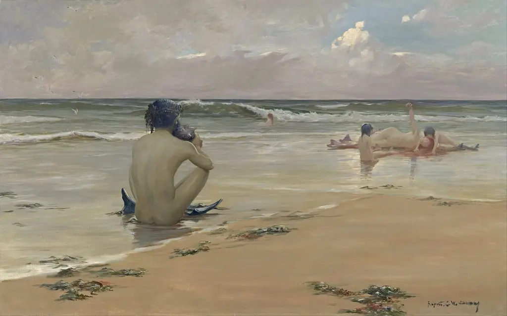 Sea idyll, by Rupert Bunny