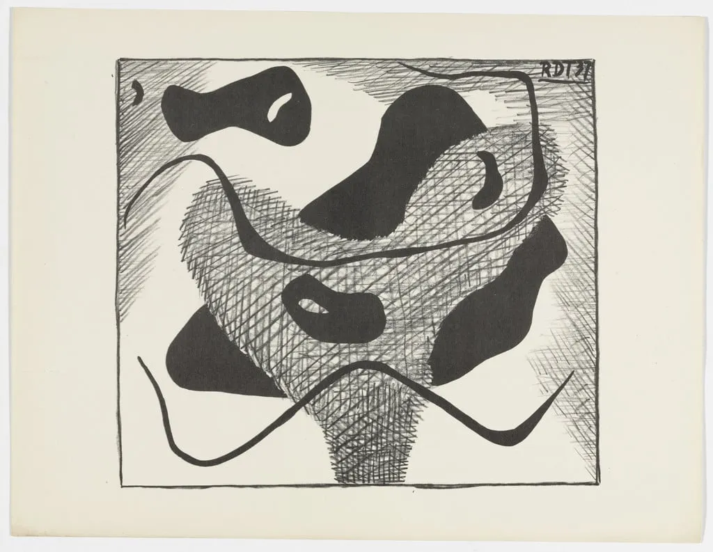 Untitled, by Rupert D. Turnbull, ink, 1937