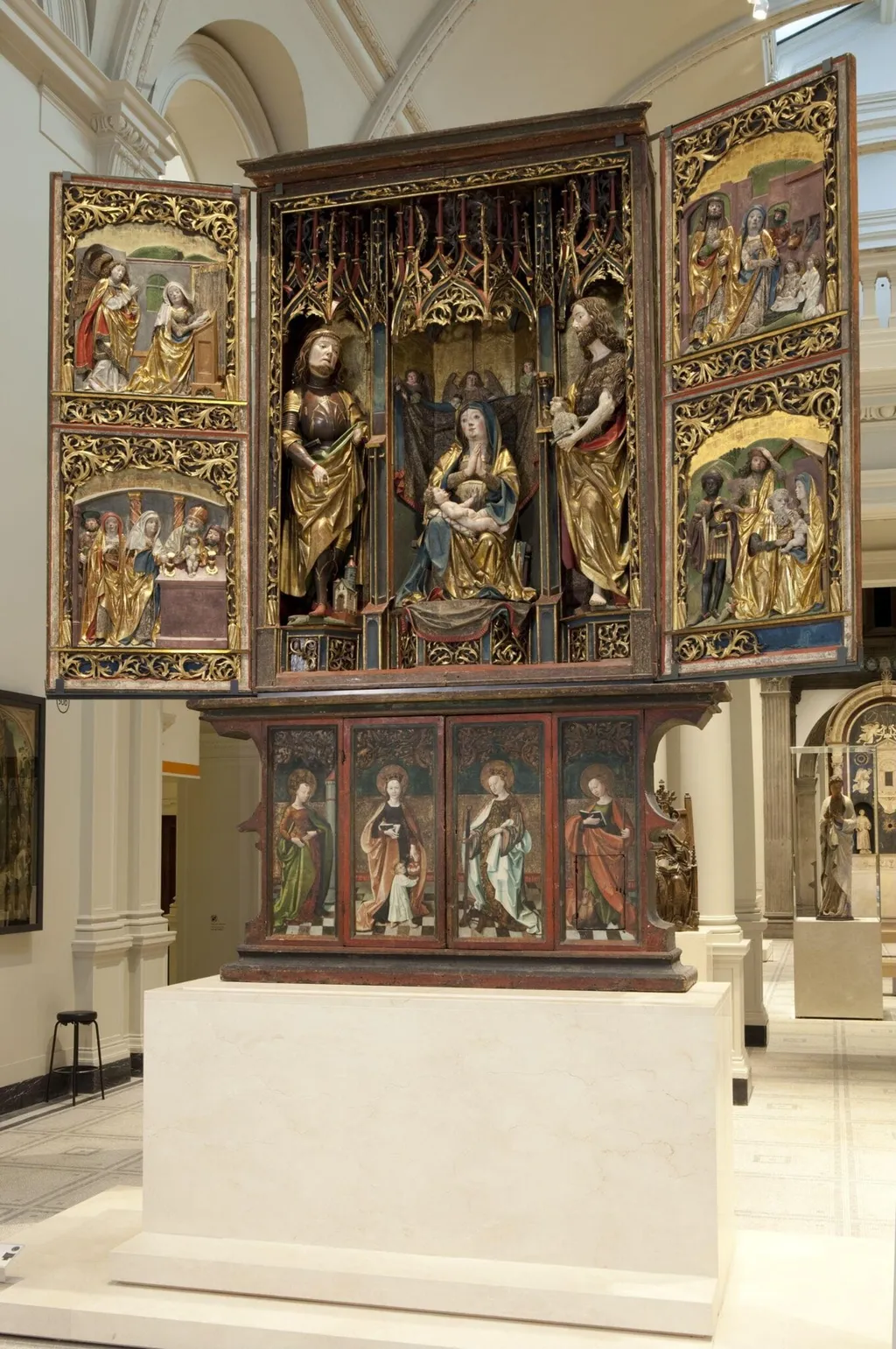 Winged Altarpiece, by Rupert Potsch, 1500