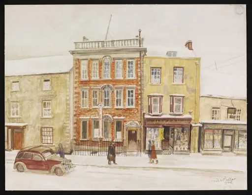 Rural District Council Office and Shops, High Street, Malmesbury