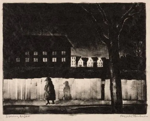 Spring Night, by Russell T. Limbach
