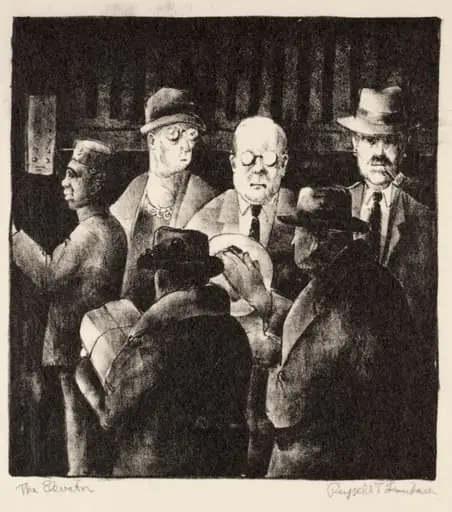 The Elevator, by Russell T. Limbach