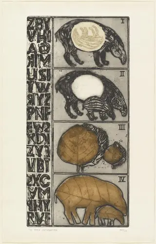 Untitled, by Ruth Bessoudo Courvoisier, 1967
