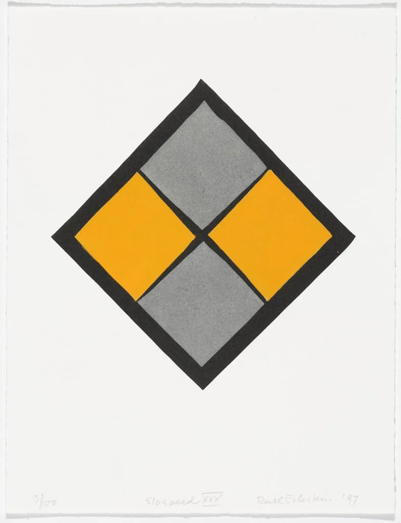 Untitled, by Ruth Eckstein, ink, 1997
