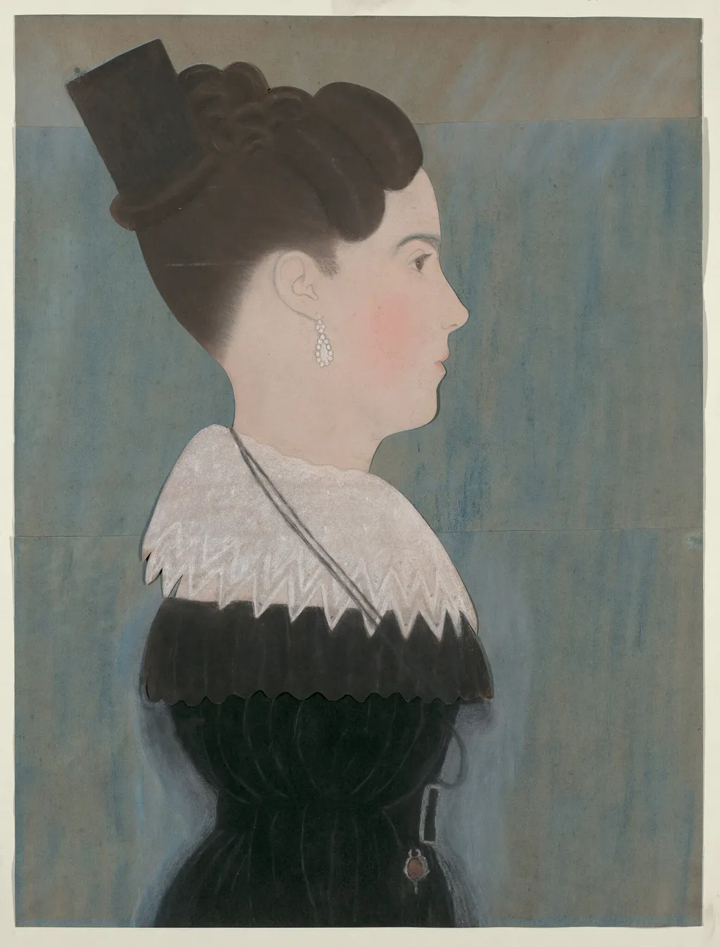 Mrs. William Waters, by Ruth Henshaw Bascom, graphite, 1828