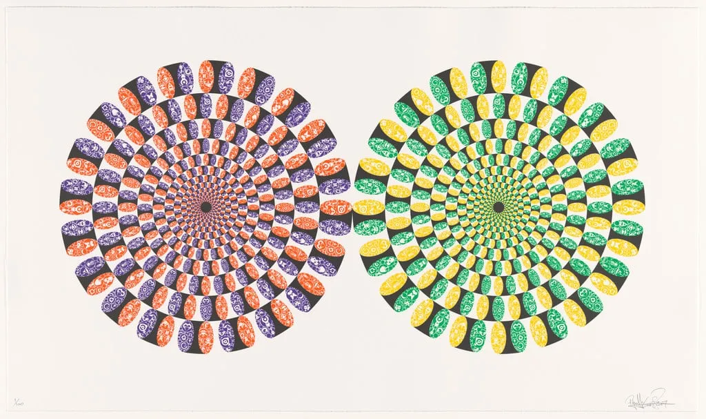 Untitled, by Ryan McGinness, ink, 2007