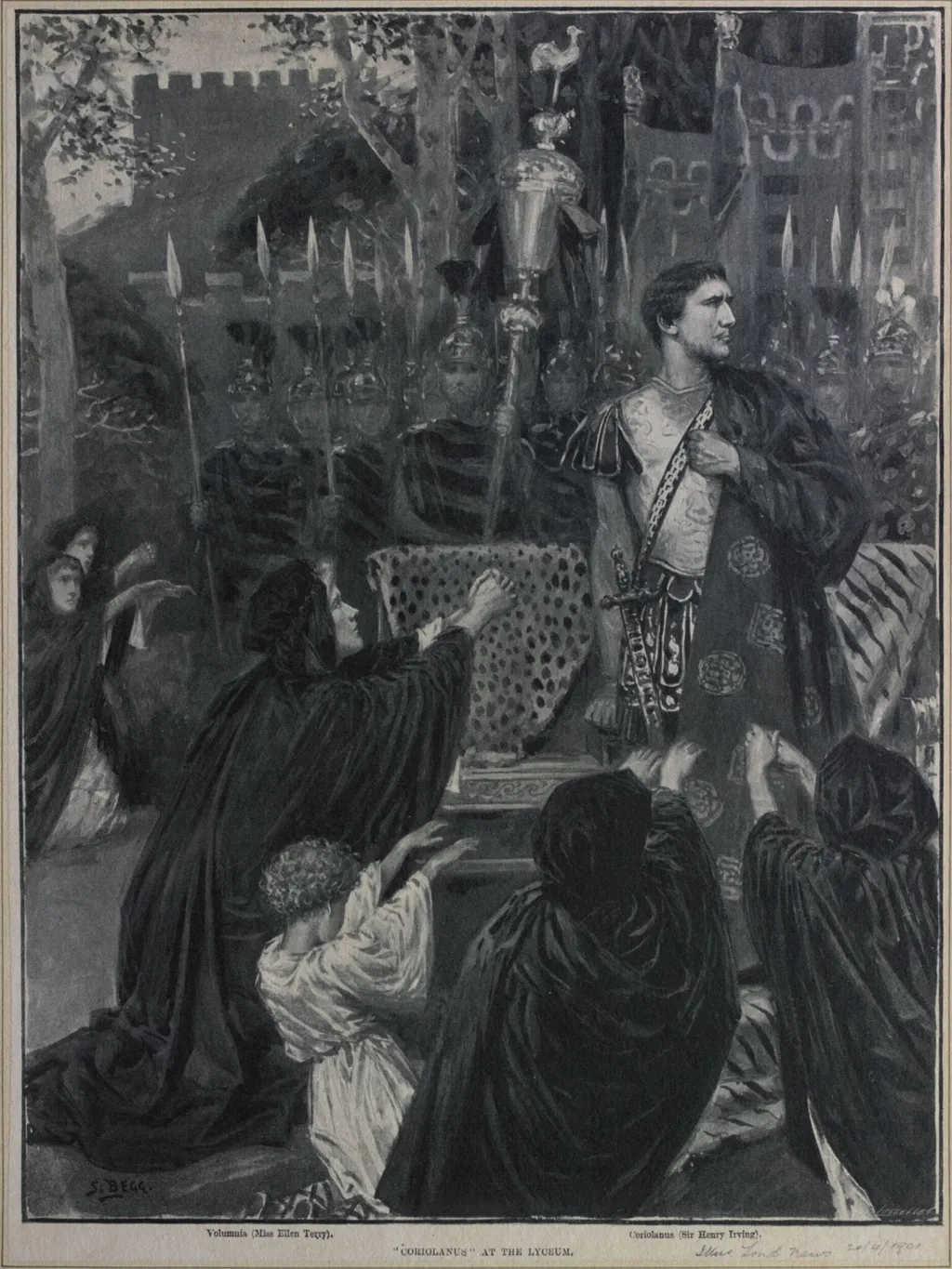 H Beard Print Collection, by S. Begg, 20