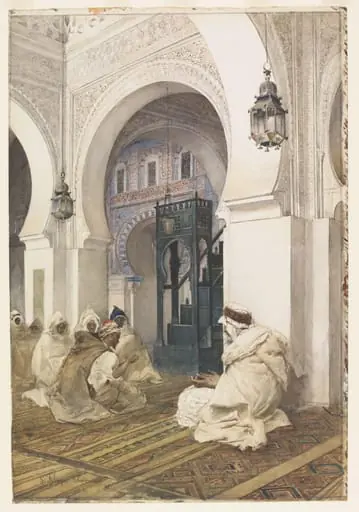 Mosque of Sidi Bu Madyan, Tlemcen, by S Fabrizi