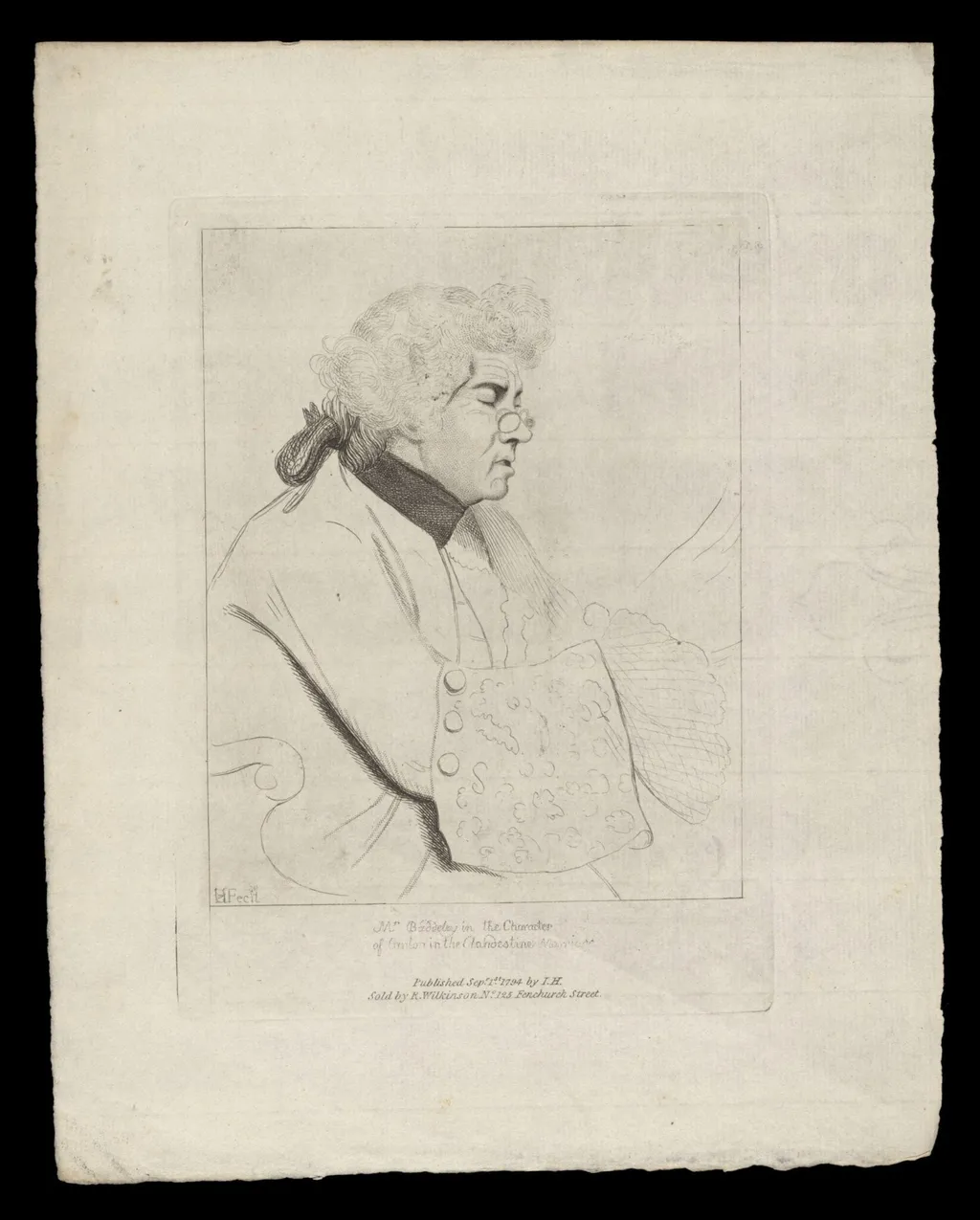 H Beard Print Collection, by S. Harding, 1