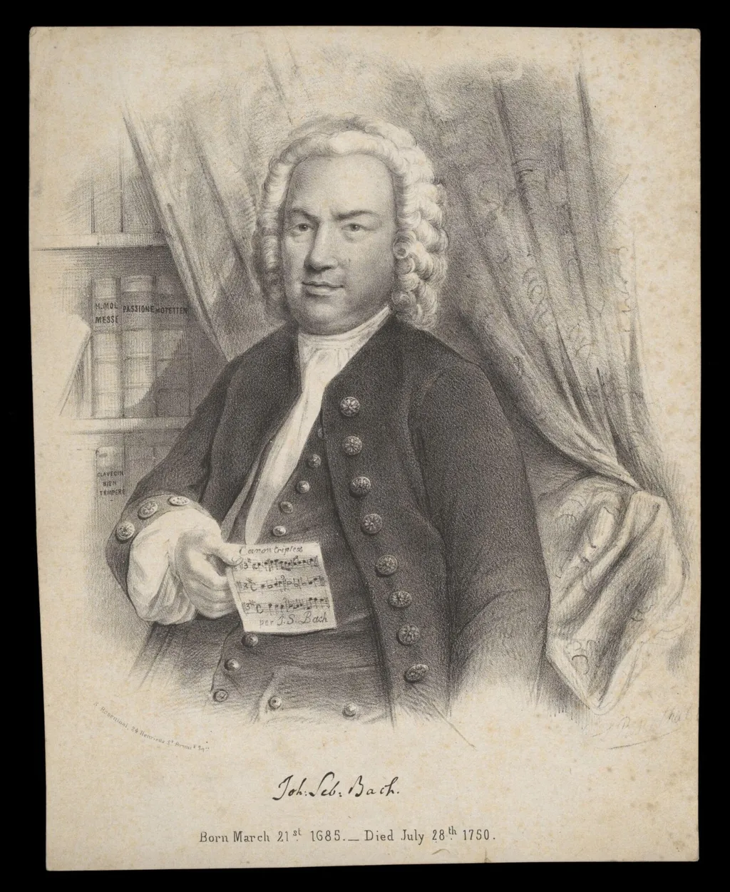 H Beard Print Collection, by S. Rosenthal, 1850