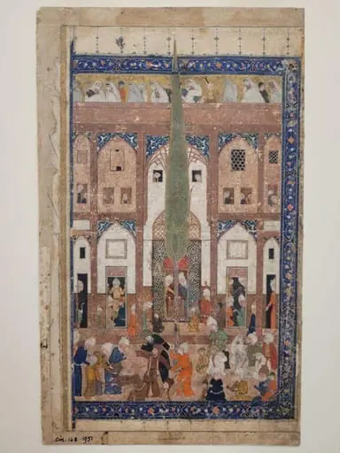 'Sa'di's tomb at Shiraz'