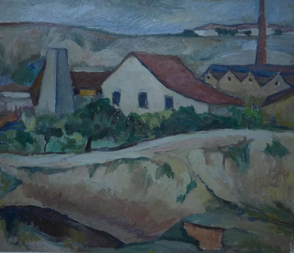 Cernavodă, by Sabin Popp, unspecified, 1927