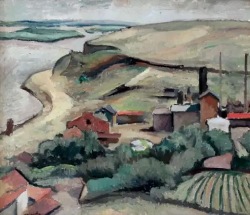 Dunărea la Cernavodă, by Sabin Popp