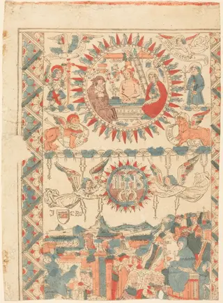 Saint Bonaventure Arriving and Preaching in Lyon