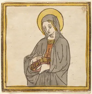 Saint Catherine of Siena, or Saint Clare of Assisi