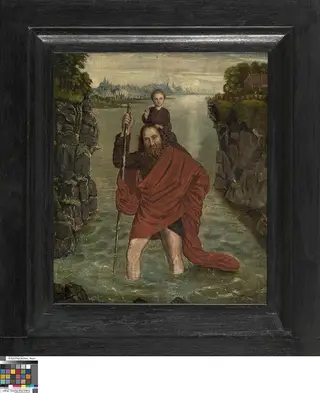Saint Christopher with the Infant Christ