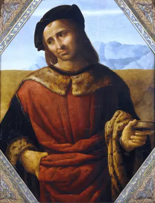 Saint Cosmas, by Fernando Yáñez de la Almedina