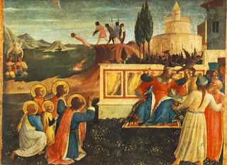 Saint Cosmas and Saint Damian Salvaged, by Fra Angelico