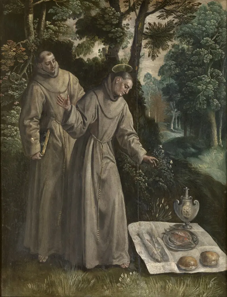 Saint Didacus Finds a Miraculous Meal