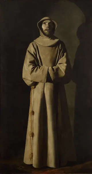 Saint Francis of Assisi, by Francisco de Zurbarán