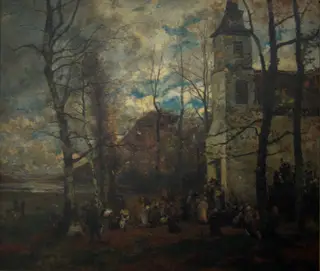 Saint Hubert's mass