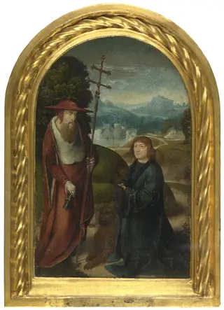 Saint Jerome and Donor