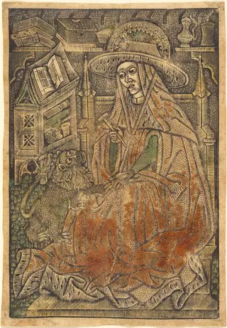 Saint Jerome in His Study