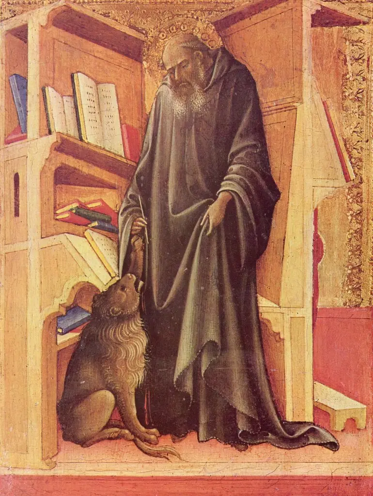 Saint Jerome in his Study