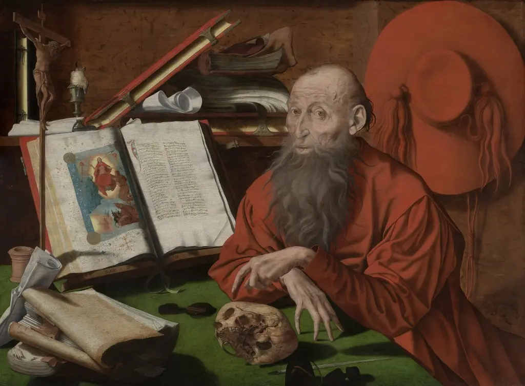 Saint Jerome in His Study