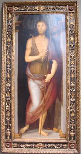 Saint John, by Pietro Perugino