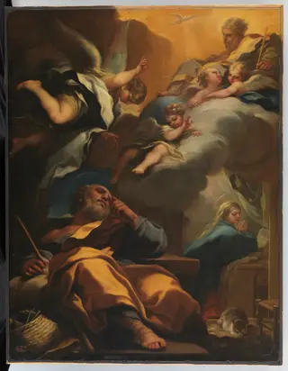 Saint Joseph’s Dream, by Luca Giordano