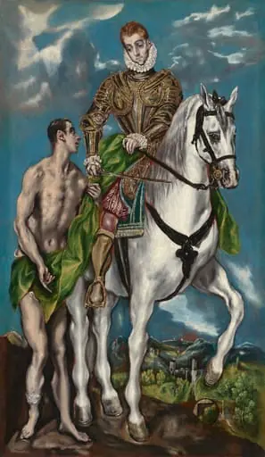 Saint Martin and the Beggar, 1607