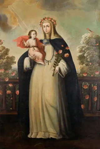 Saint Rose of Lima with Child Jesus, 1690