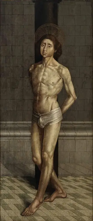 Saint Vincent Tied to a Column