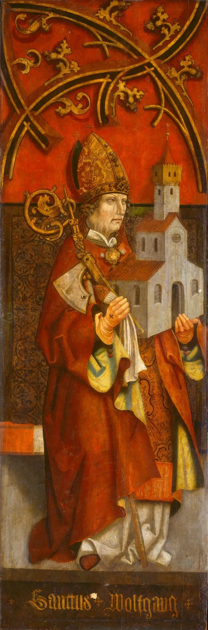 Saint Wolfgang, oil, 1512